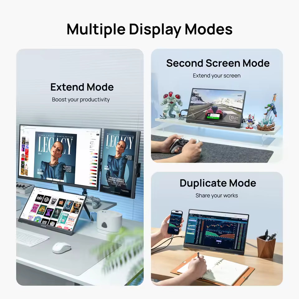 14,0" FHD | Kompakt arbejdsskærm