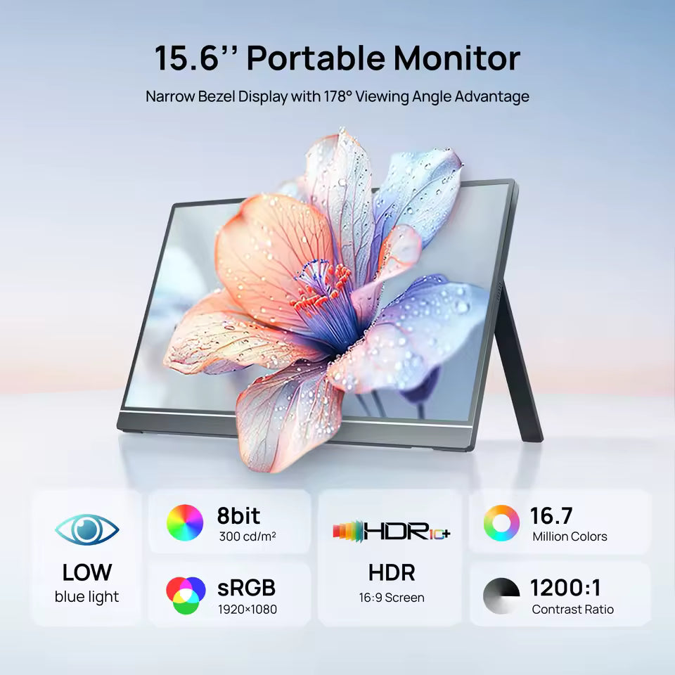 15,6" FHD | Allround arbejdsskærm