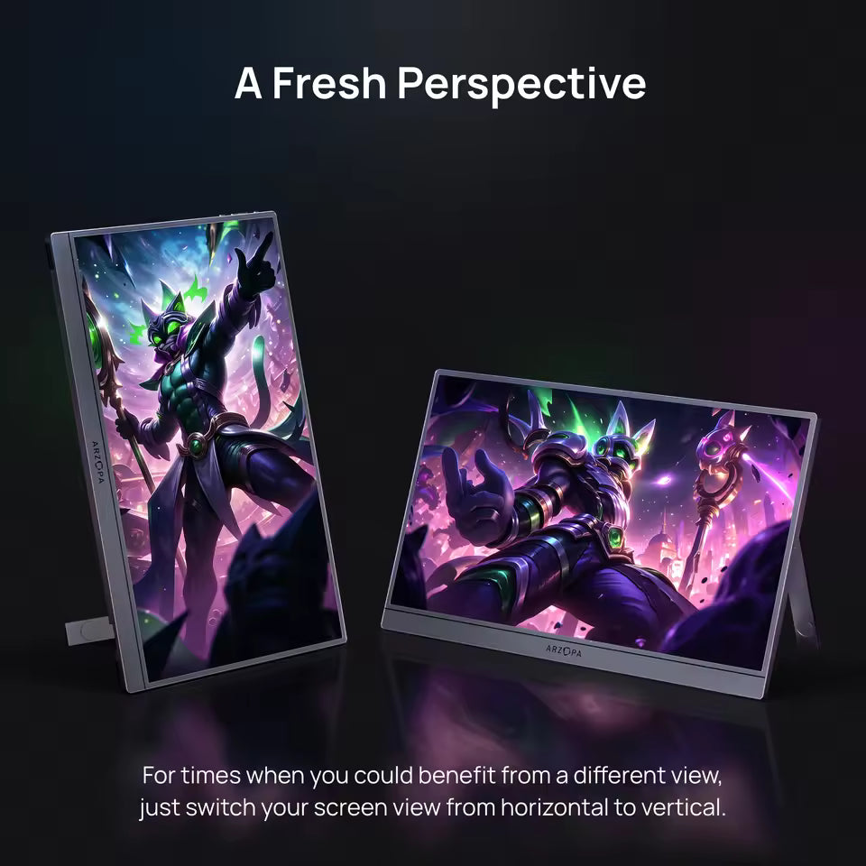 16,1" 144 Hz | Bærbar gamingskærm (inkl. beskyttelses-sleeve)