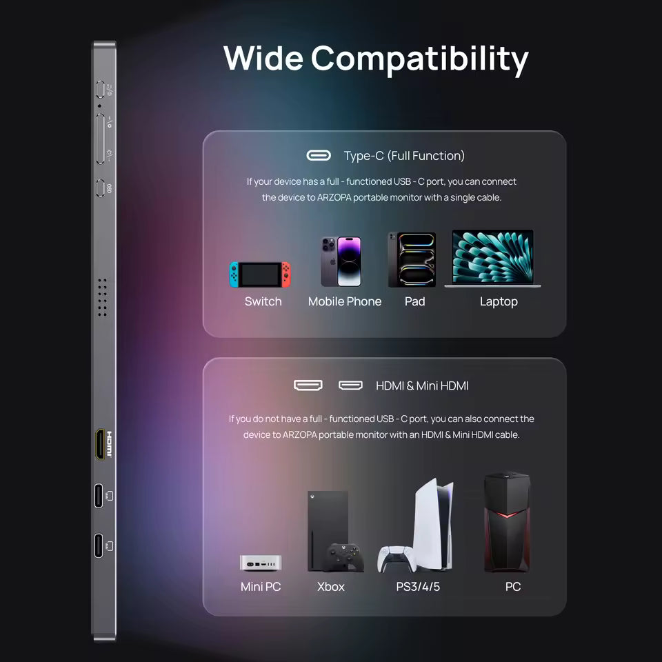 16,1" 2.5K 180 Hz | Perfekt til krævende arbejde og gaming (inkl. beskyttelses-sleeve)