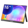 16,0" 2.5K QHD | Krystalklart billedkvalitet