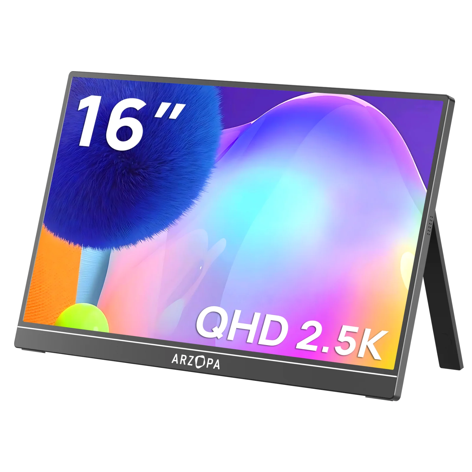 16,0" 2.5K QHD | Krystalklart billedkvalitet